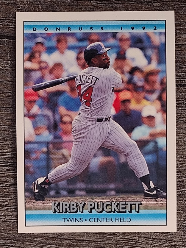 1992 Donruss #617 Kirby Puckett
