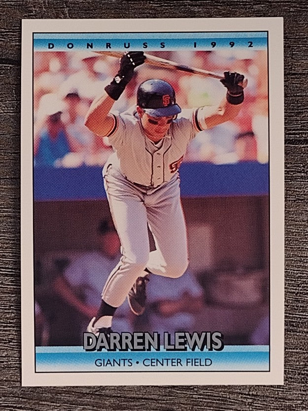1992 Donruss #615 Darren Lewis