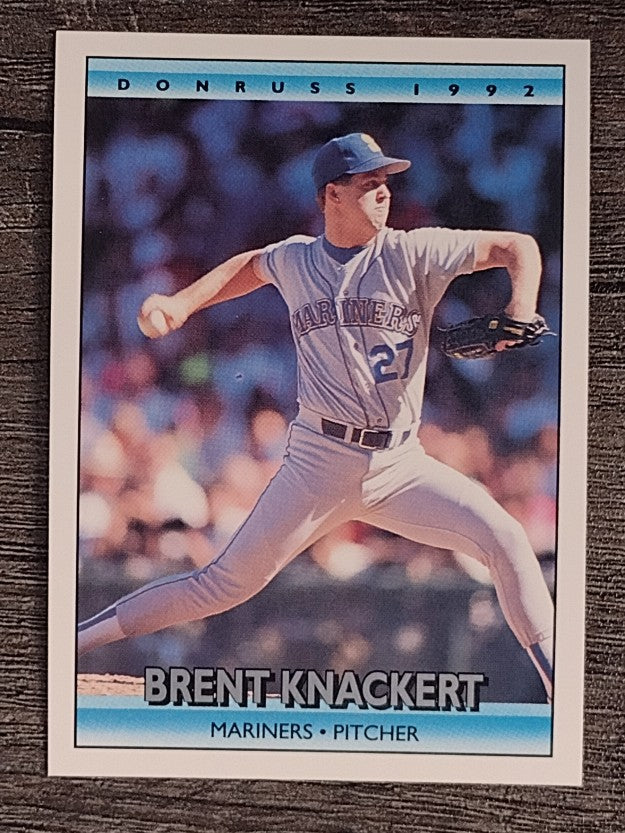1992 Donruss #608 Brent Knackert