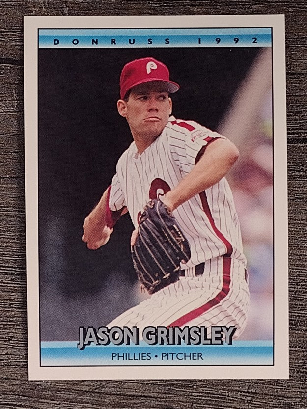 1992 Donruss #599 Jason Grimsley