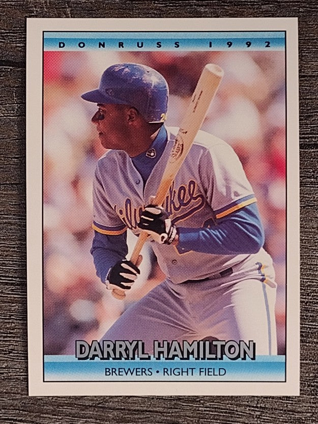 1992 Donruss #593 Darryl Hamilton