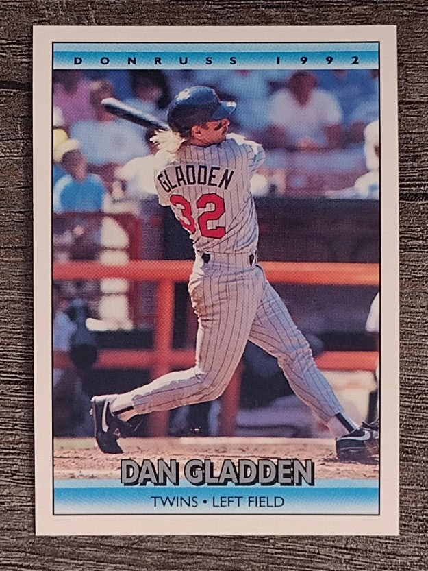 1992 Donruss #585 Dan Gladden