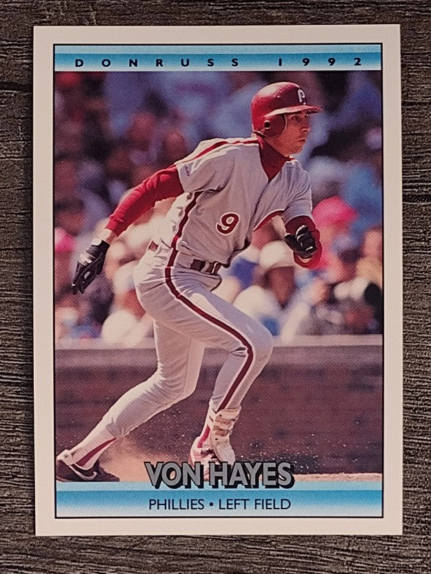 1992 Donruss #580 Von Hayes