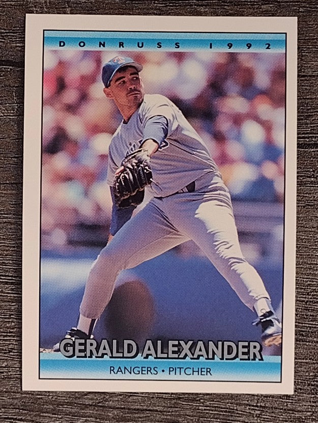 1992 Donruss #578 Gerald Alexander