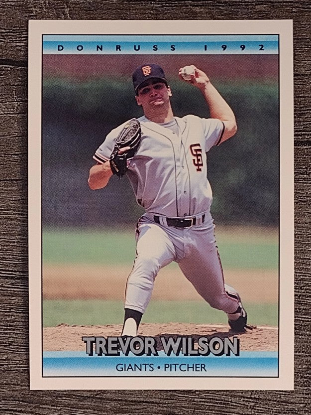 1992 Donruss #575 Trevor Wilson