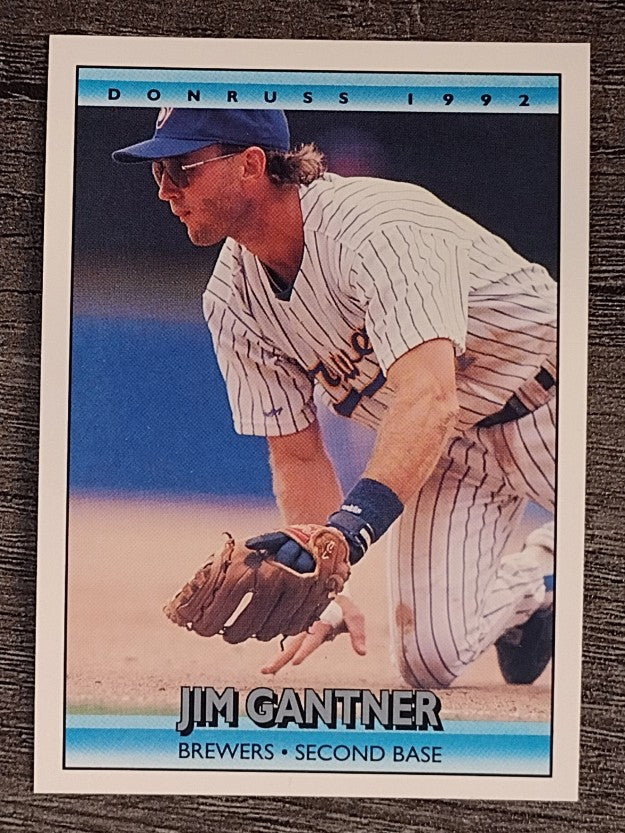 1992 Donruss #574 Jim Gantner