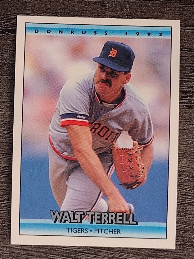 1992 Donruss #565 Walt Terrell