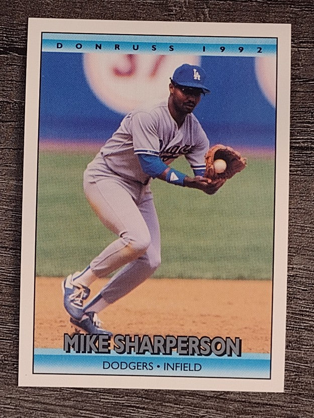 1992 Donruss #526 Mike Sharperson
