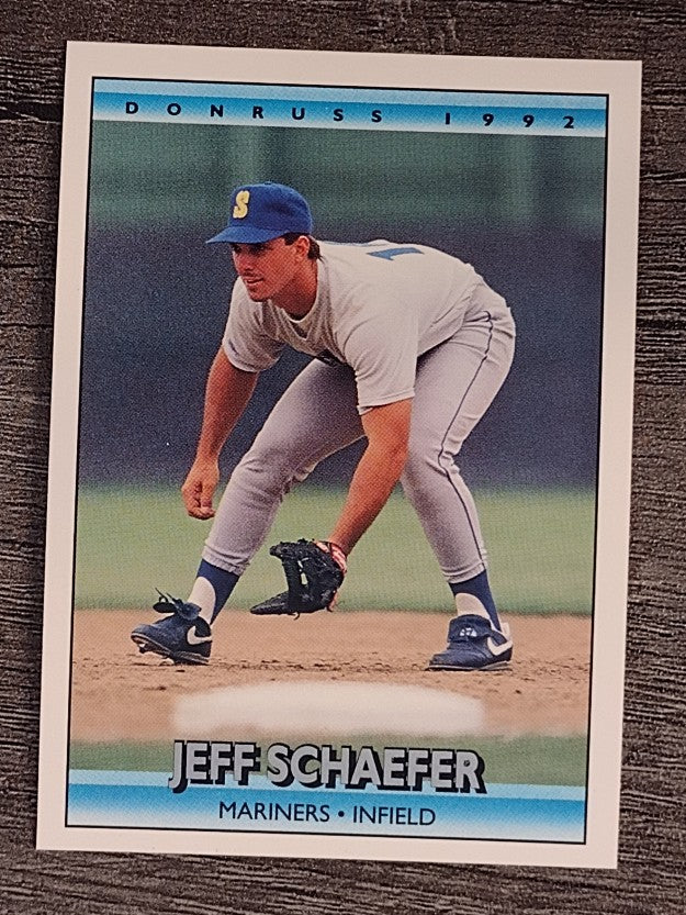 1992 Donruss #525 Jeff Schaefer