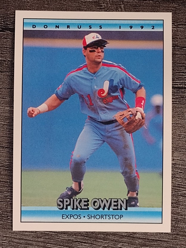 1992 Donruss #518 Spike Owen