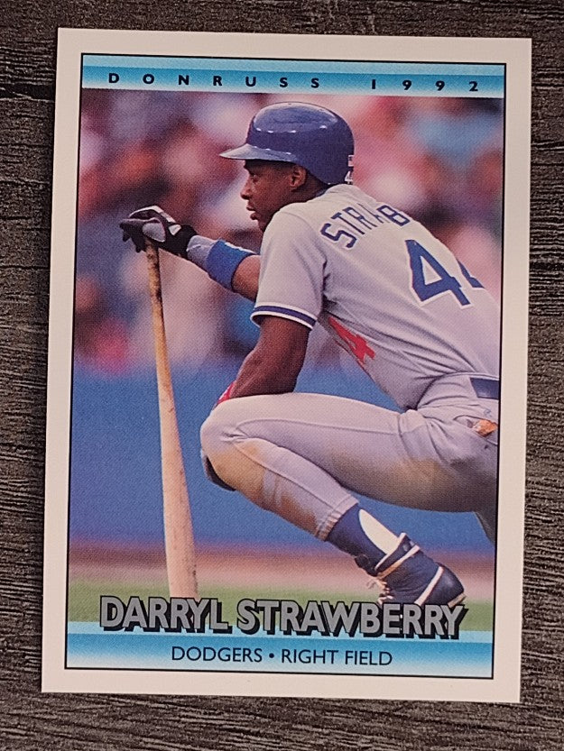 1992 Donruss #559 Darryl Strawberry