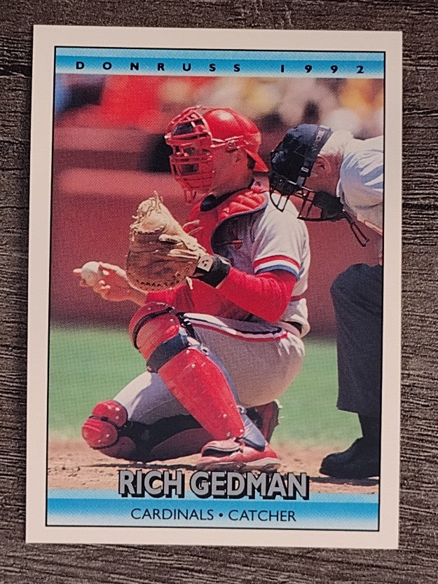 1992 Donruss #553 Rich Gedman