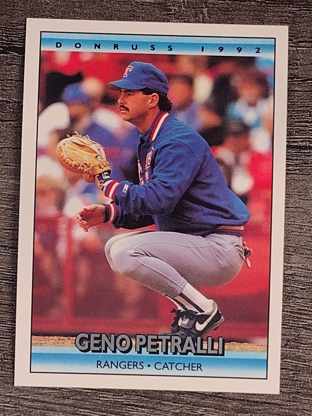 1992 Donruss #550 Geno Petralli