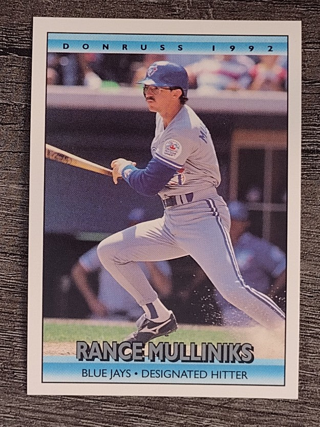1992 Donruss #542 Rance Mulliniks