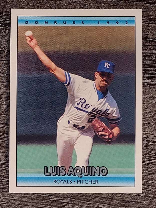 1992 Donruss #544 Luis Aquino