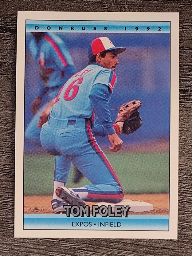 1992 Donruss #538 Tom Foley