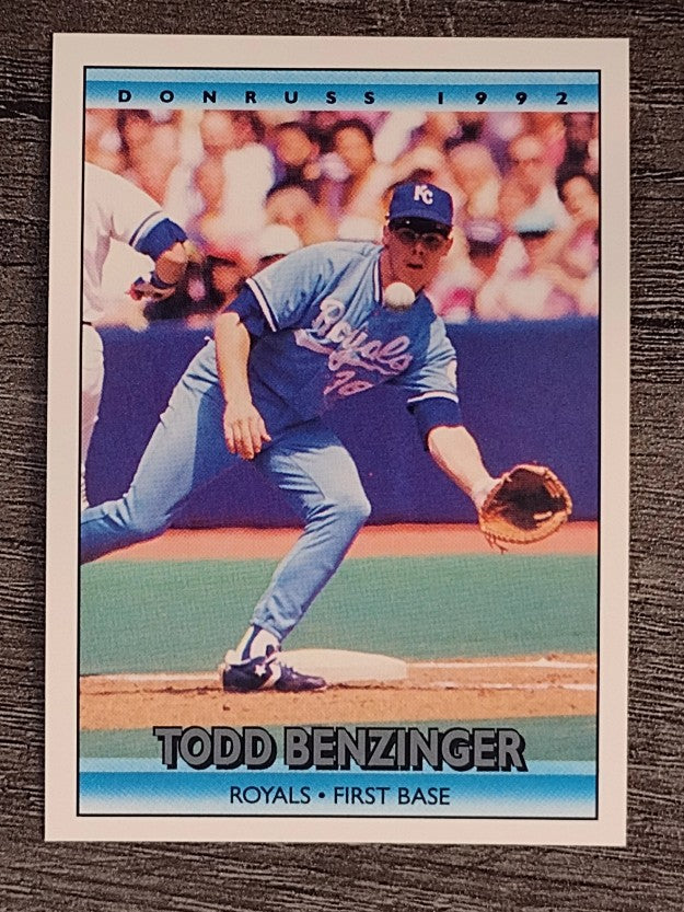 1992 Donruss #536 Todd Benzinger