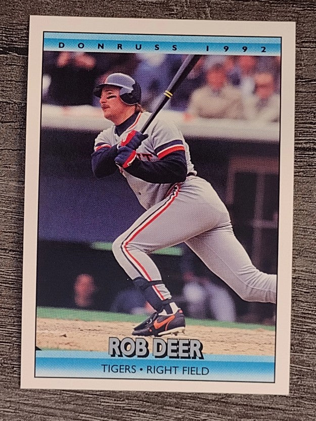 1992 Donruss #532 Rob Deer