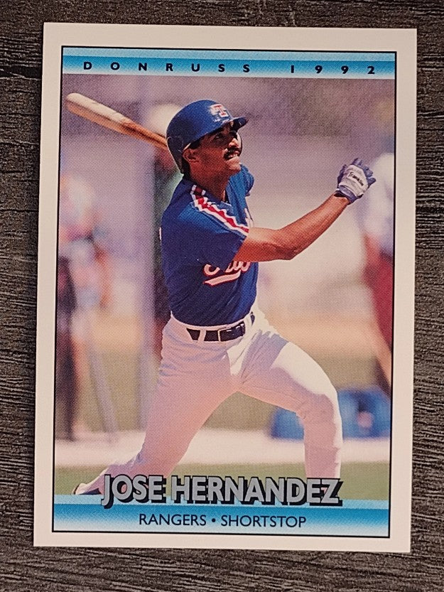 1992 Donruss #530 Jose Hernandez RC