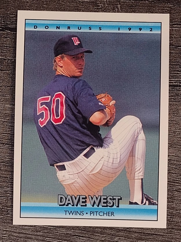 1992 Donruss #638 David West