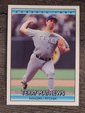 1992 Donruss #694 Terry Mathews