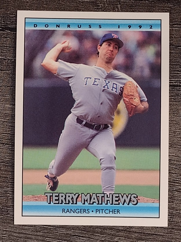 1992 Donruss #694 Terry Mathews