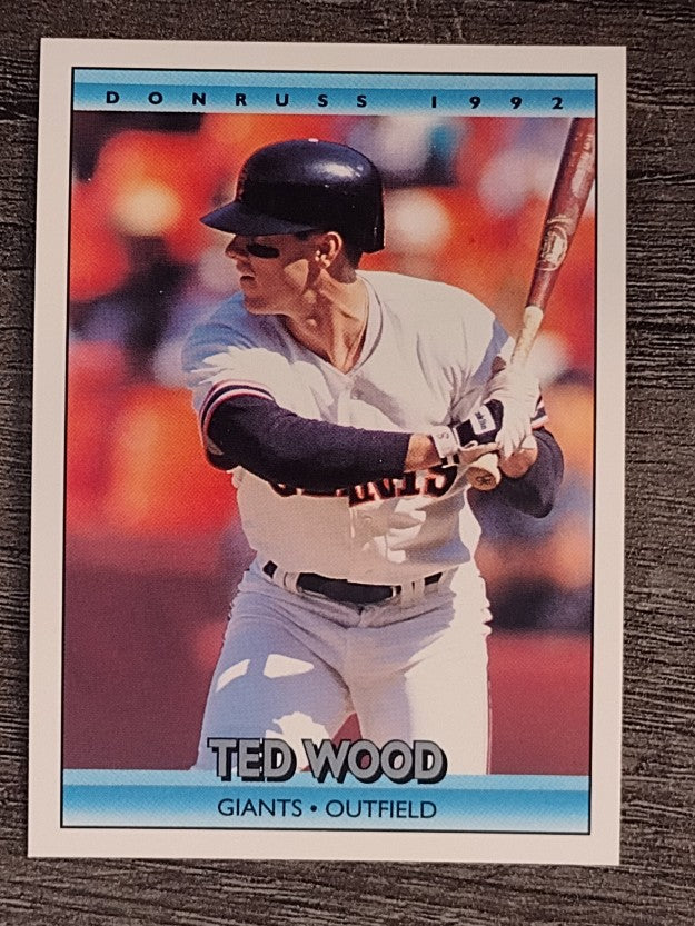 1992 Donruss #681 Ted Wood