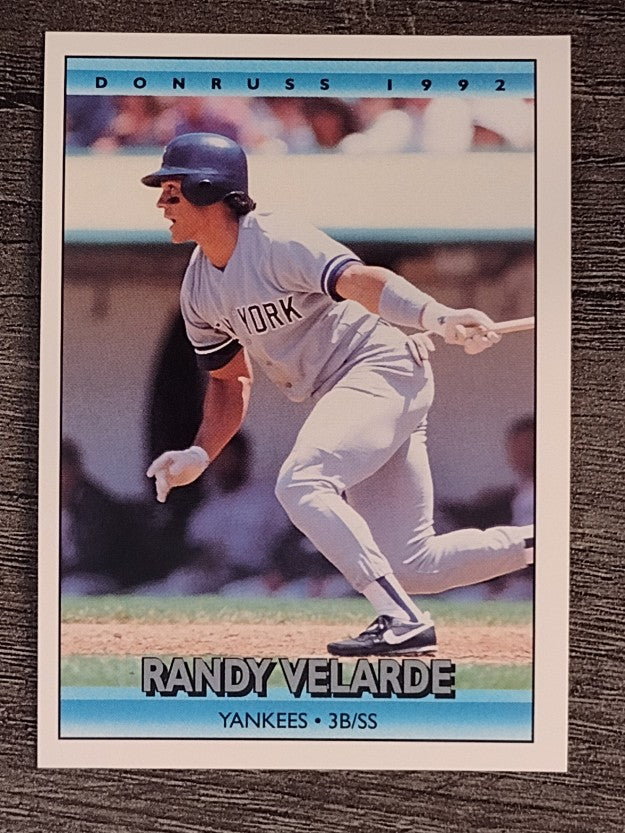 1992 Donruss #679 Randy Velarde