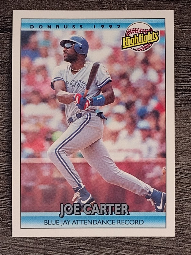 1992 Donruss #677 Joe Carter HL