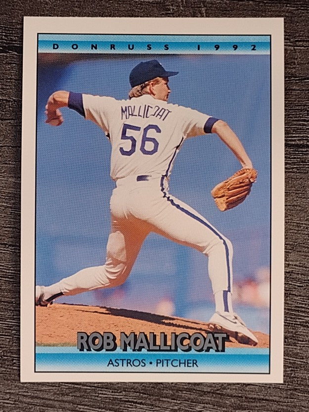 1992 Donruss #673 Rob Mallicoat
