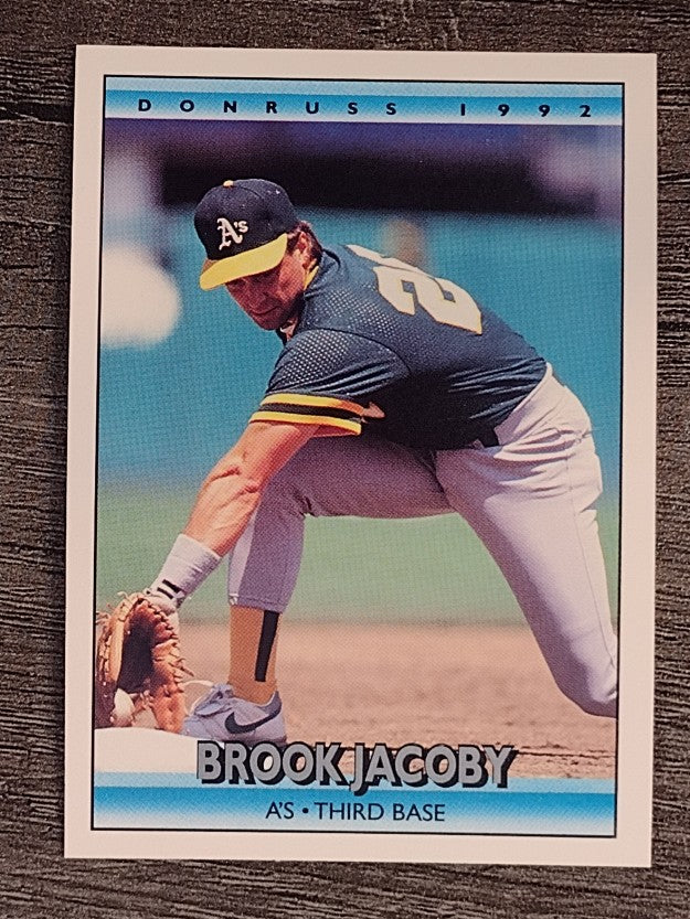1992 Donruss #670 Brook Jacoby