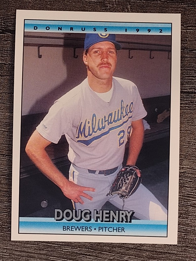1992 Donruss #663 Doug Henry RC