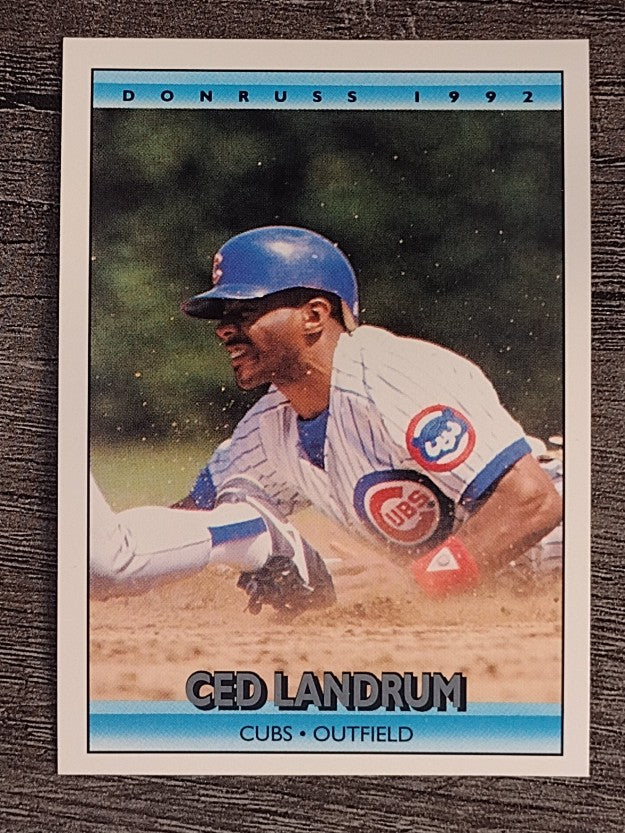 1992 Donruss #662 Ced Landrum