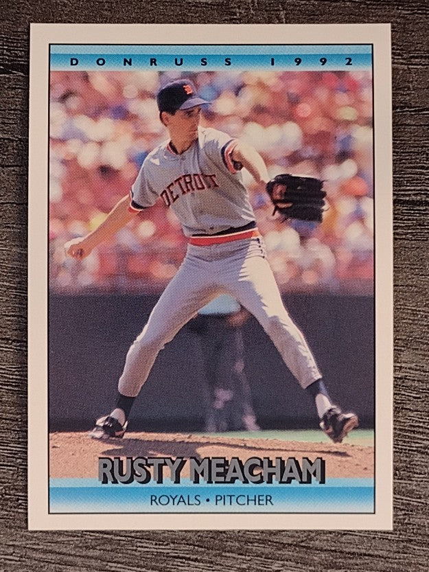 1992 Donruss #654 Rusty Meacham