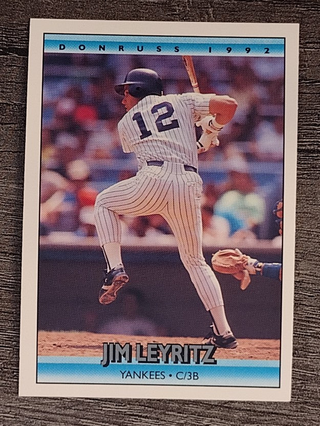 1992 Donruss #649 Jim Leyritz