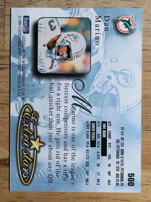 1995 Ultra Gold Medallion #500 Dan Marino ES