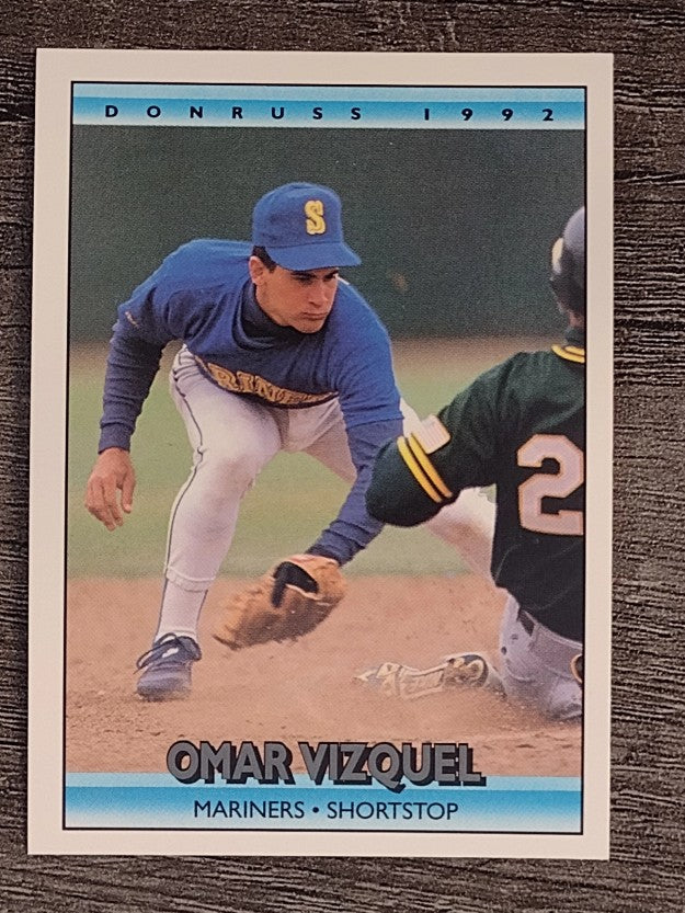 1992 Donruss #641 Omar Vizquel