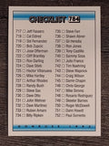 1992 Donruss #784 Checklist 717-784/and BC1-BC8