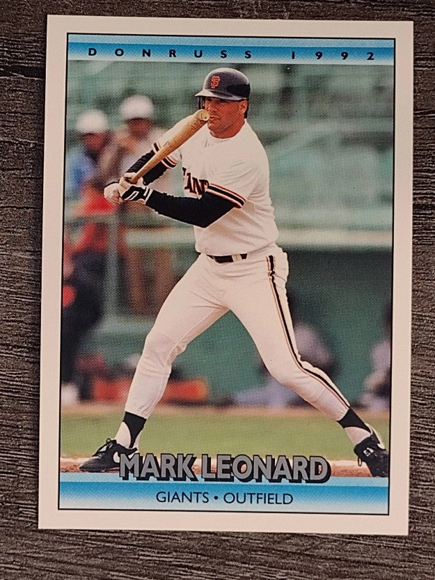 1992 Donruss #761 Mark Leonard
