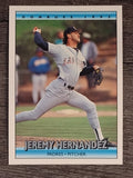 1992 Donruss #756 Jeremy Hernandez RC