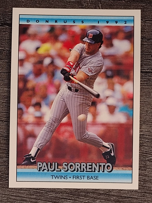 1992 Donruss #752 Paul Sorrento