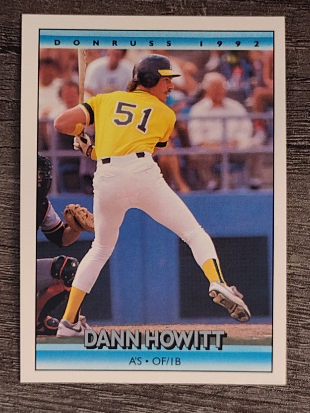 1992 Donruss #751 Dann Howitt