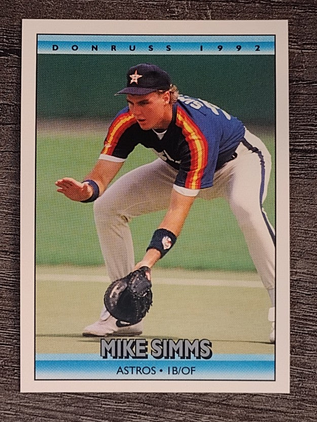 1992 Donruss #747 Mike Simms