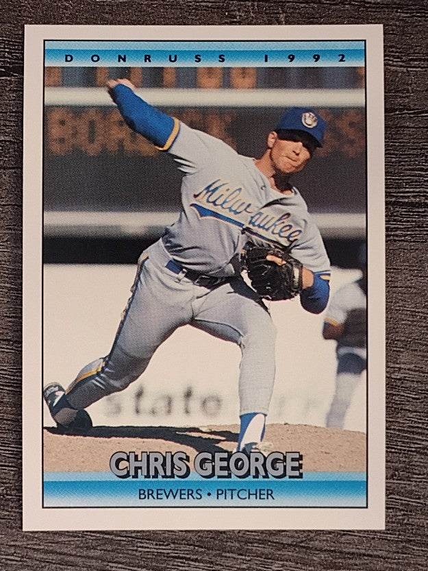 1992 Donruss #746 Chris George