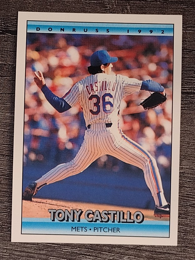 1992 Donruss #739 Tony Castillo