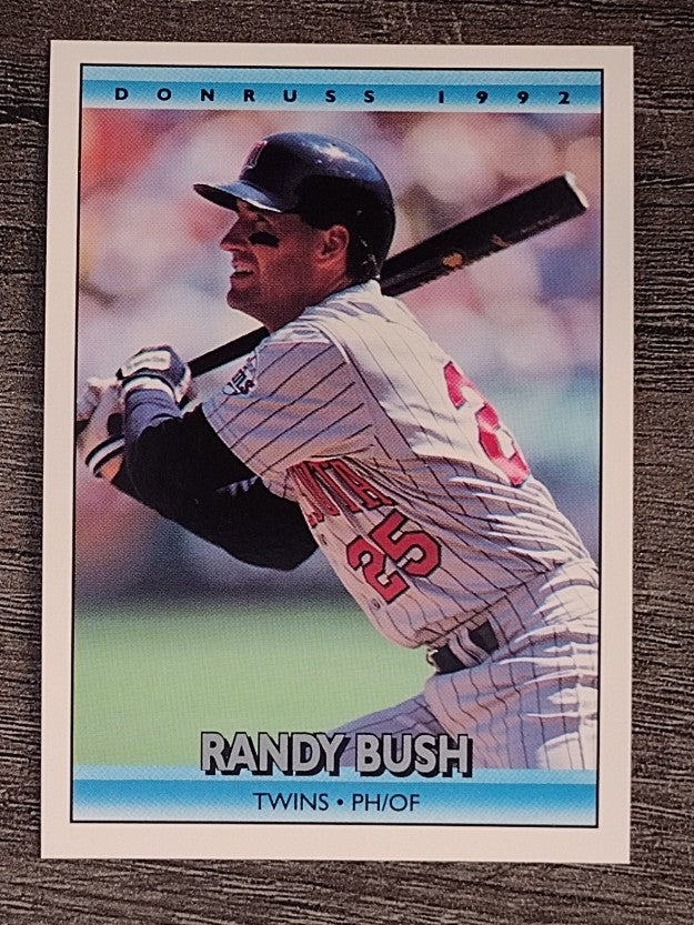 1992 Donruss #728 Randy Bush