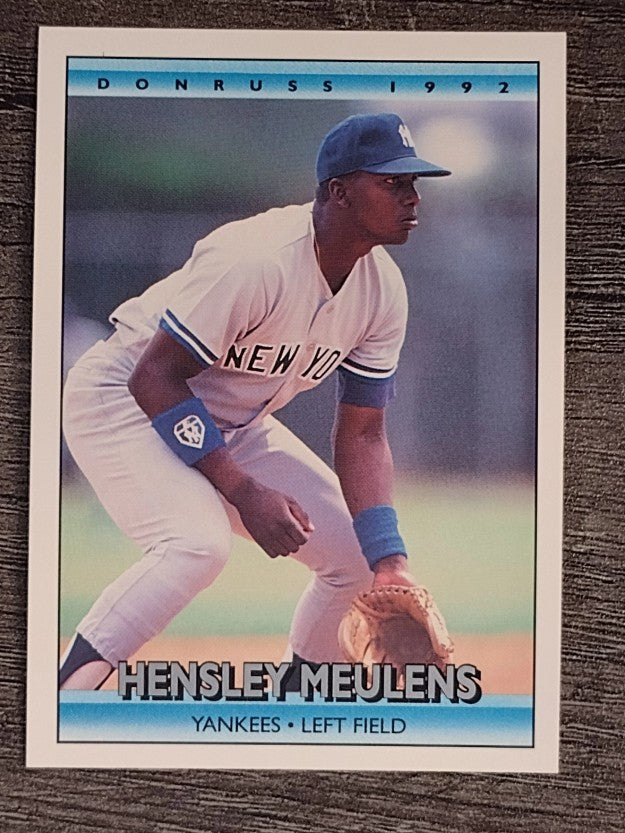 1992 Donruss #711 Hensley Meulens