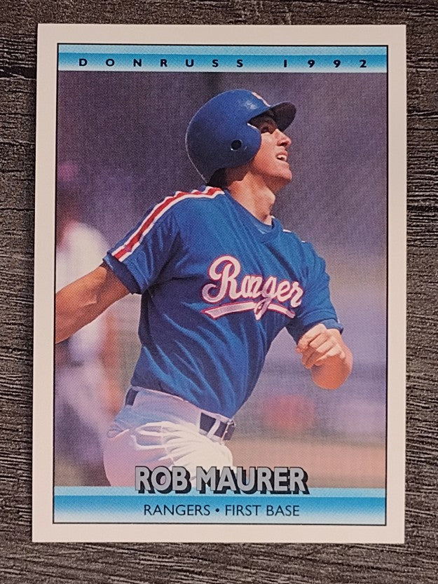1992 Donruss #703 Rob Maurer RC