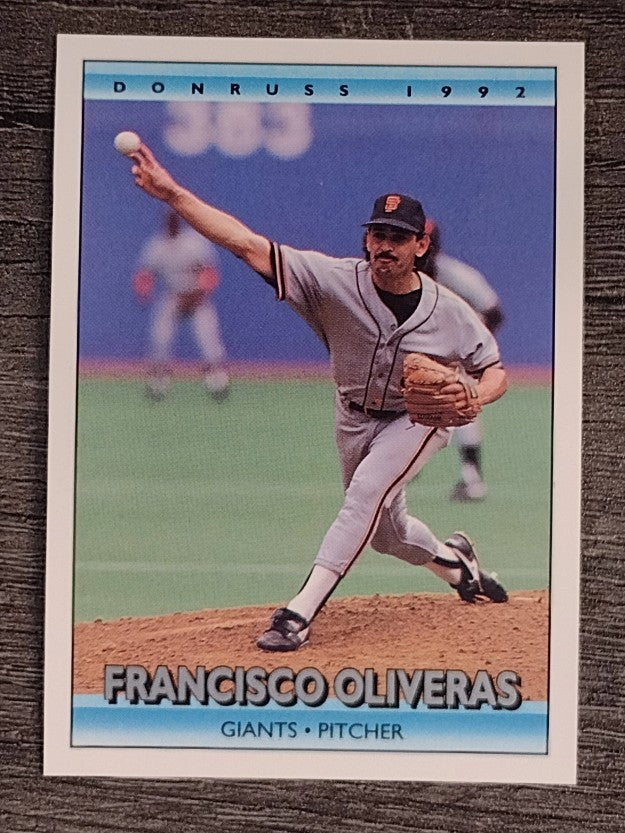 1992 Donruss #702 Francisco Oliveras