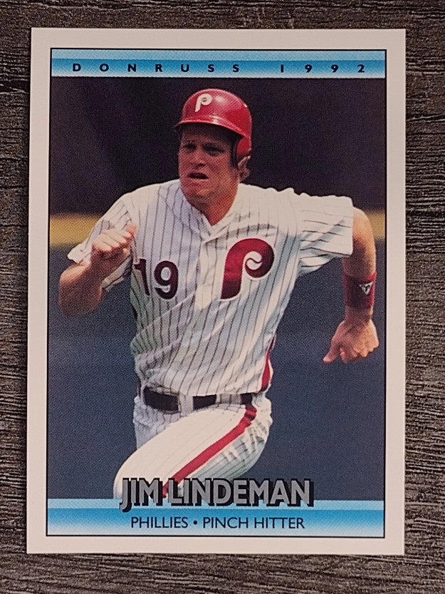 1992 Donruss #701 Jim Lindeman